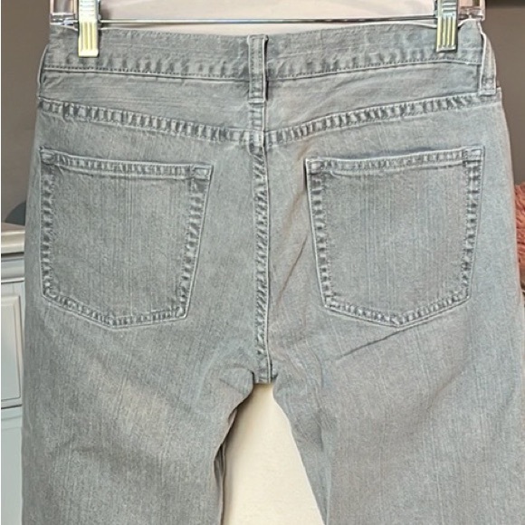 J Crew Jeans Hipslung Gray Straight Leg Womens 28 - Picture 8 of 9